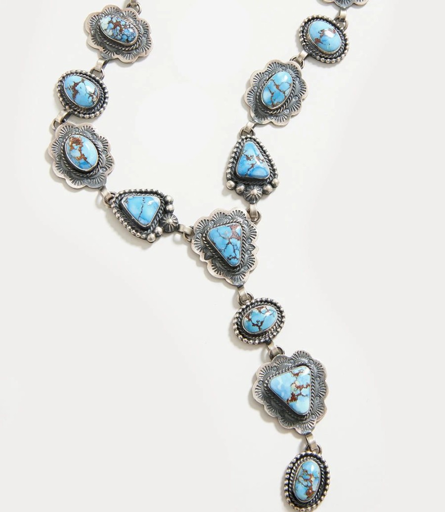 Accessories * | Karen Kane Lariat Necklace Turquoise