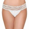 Bottoms * | Wacoal B.Tempt'D B.Adorable Thong Panty, Style 933182 White