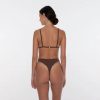 Bottoms * | Sculpt Swim Rosedale Mocha Bottom