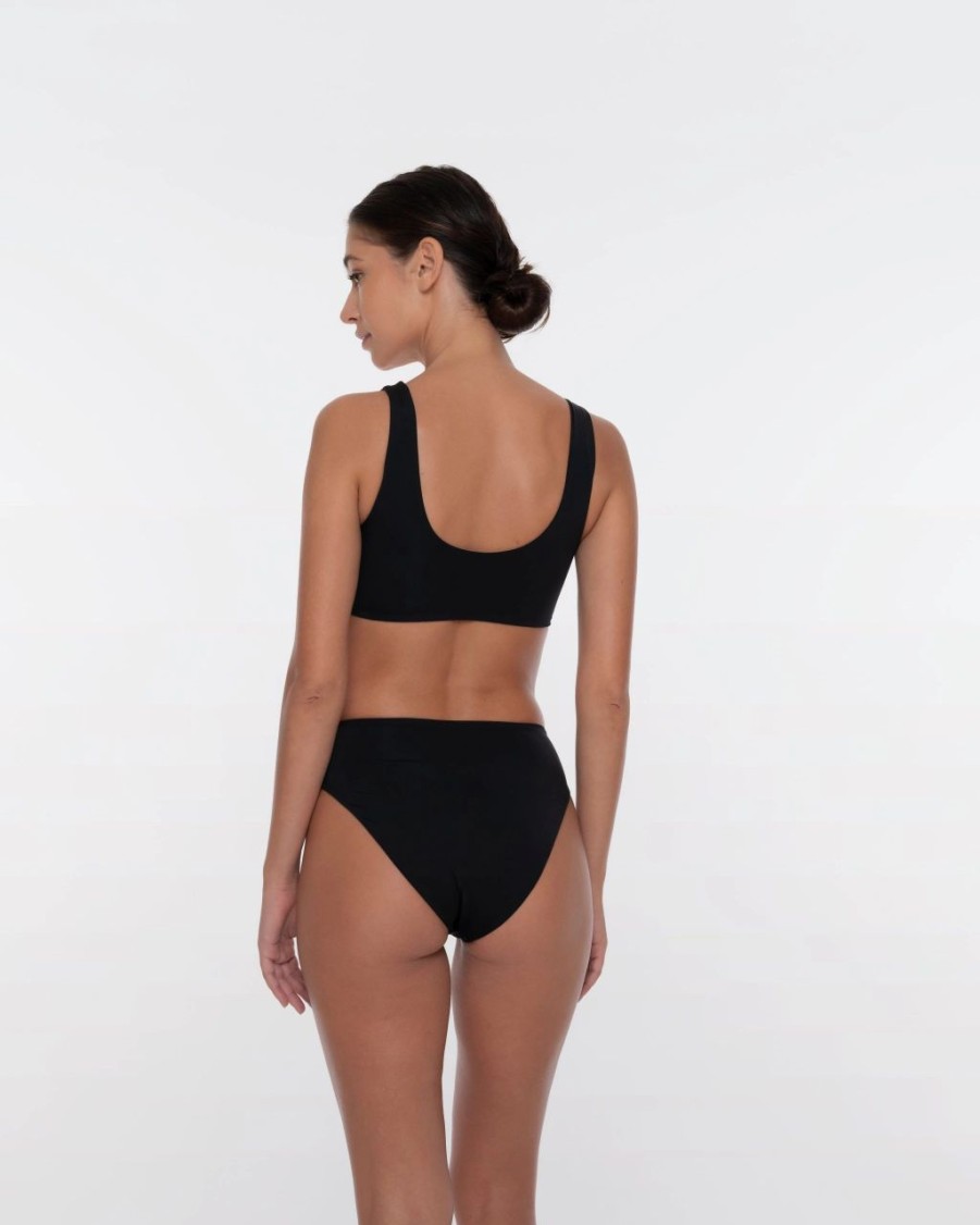 Bottoms * | Sculpt Swim Lawrence Noir Bottom