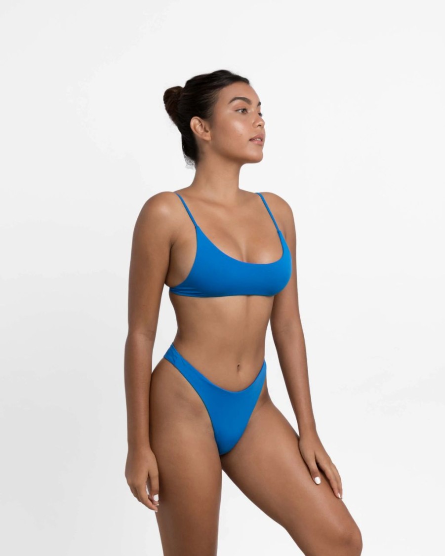 Bottoms * | Sculpt Swim Rosedale Sapphire Bottom