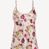 Sleepwear * | Silk Floral Print Camisole Top