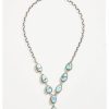 Accessories * | Karen Kane Stone Necklace Turquoise