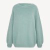 Sleepwear * | Fluffy Cocoon Alpaca Blend Sweater In Almond Green