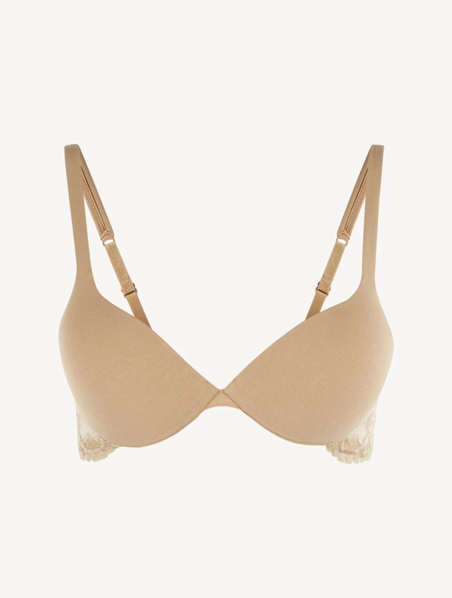 Bras * | Souple Nude Cotton Push-Up Bra