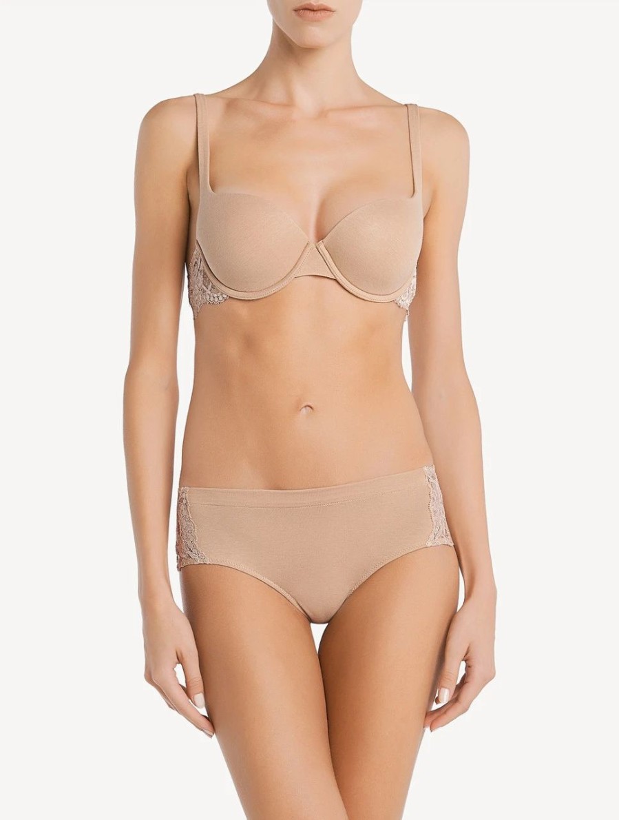 Bras * | Souple Nude Cotton T-Shirt Bra