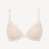 Bras * | Petit Macrame Rose Beige Push-Up Bra