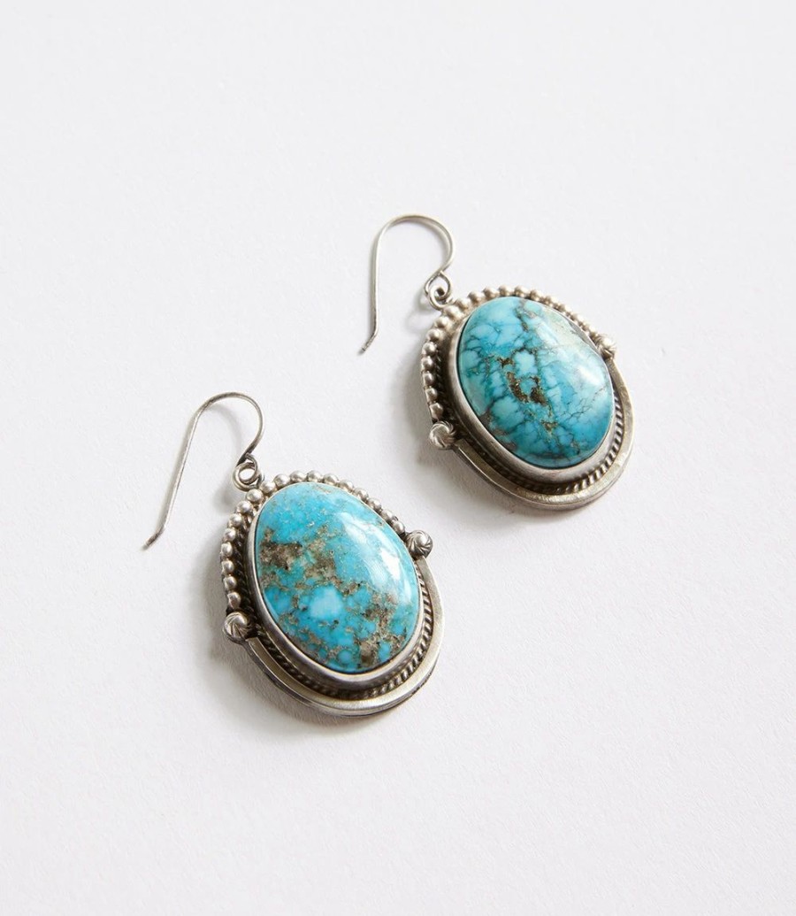 Accessories * | Karen Kane Kingman Drop Earrings Turquoise