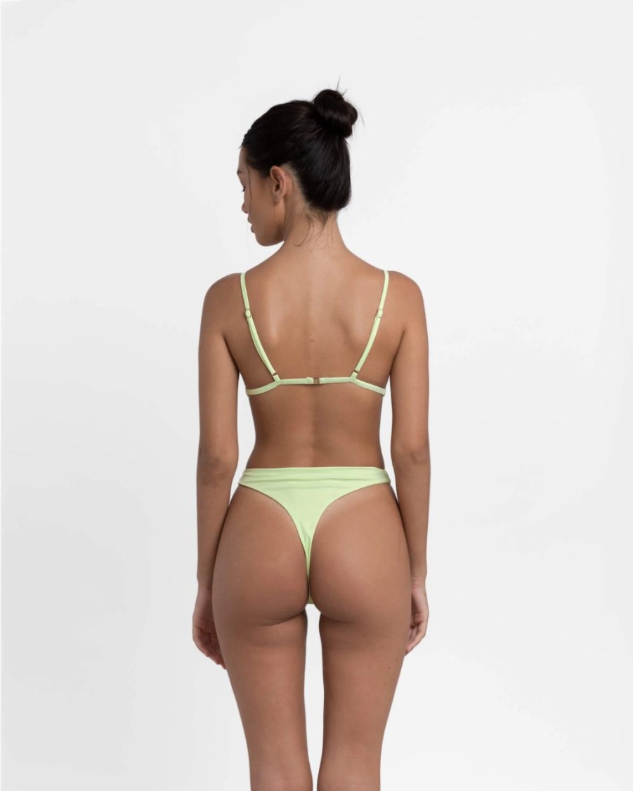 Bottoms * | Sculpt Swim Rosedale Pistachio Bottom