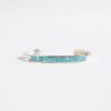 Accessories * | Karen Kane Inlay Cuff Bracelet Turquoise