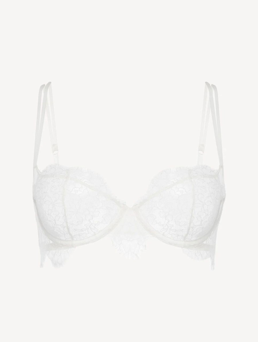 Bras * | Spell On You Balconette Bra With Lace In Natural