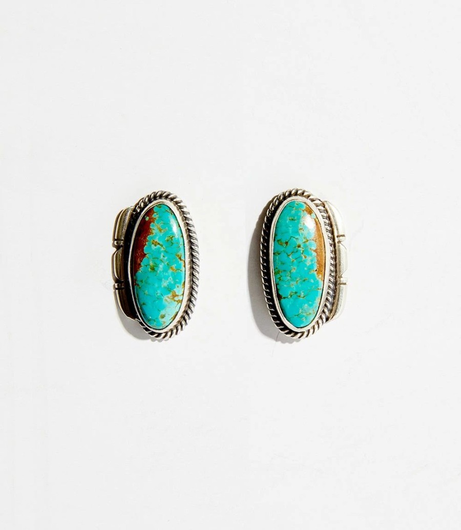 Accessories * | Karen Kane Stone Earrings Turquoise