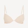 Bras * | Midnight Botanica Push Up Bra In Halo And Ivory Nude With Embroidered Tulle