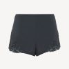 Sleepwear * | Maison@Home Shorts In Charcoal Grey Jersey