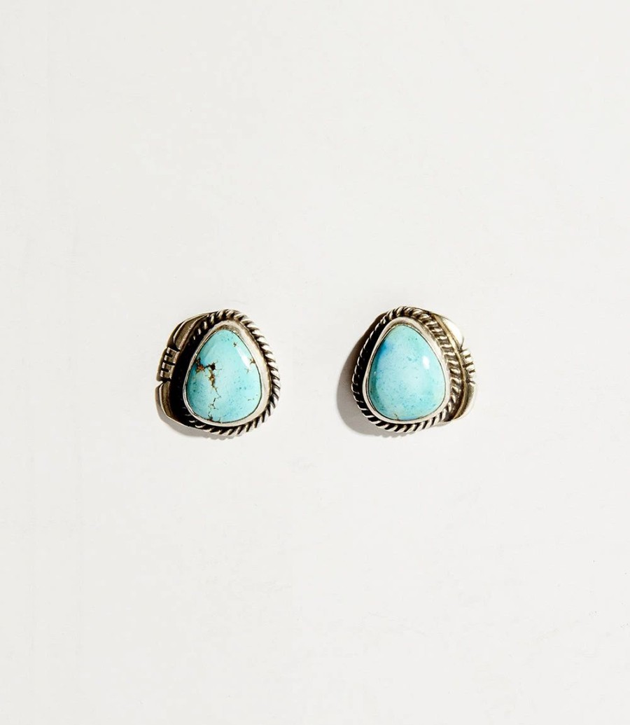 Accessories * | Karen Kane Turquoiose Stone Earrings Turquoise