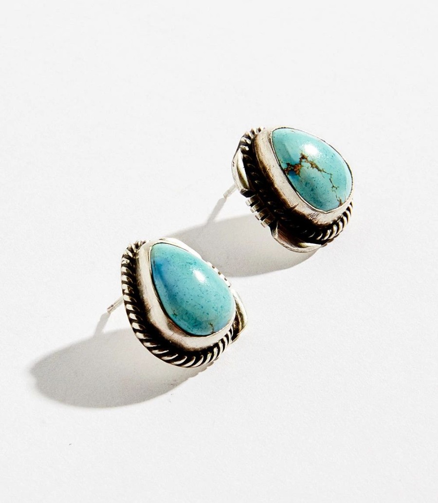 Accessories * | Karen Kane Turquoiose Stone Earrings Turquoise