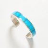 Accessories * | Karen Kane Inlay Cuff Bracelet Turquoise