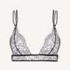 Bras * | Dreamland Lace Triangle Bra In Black