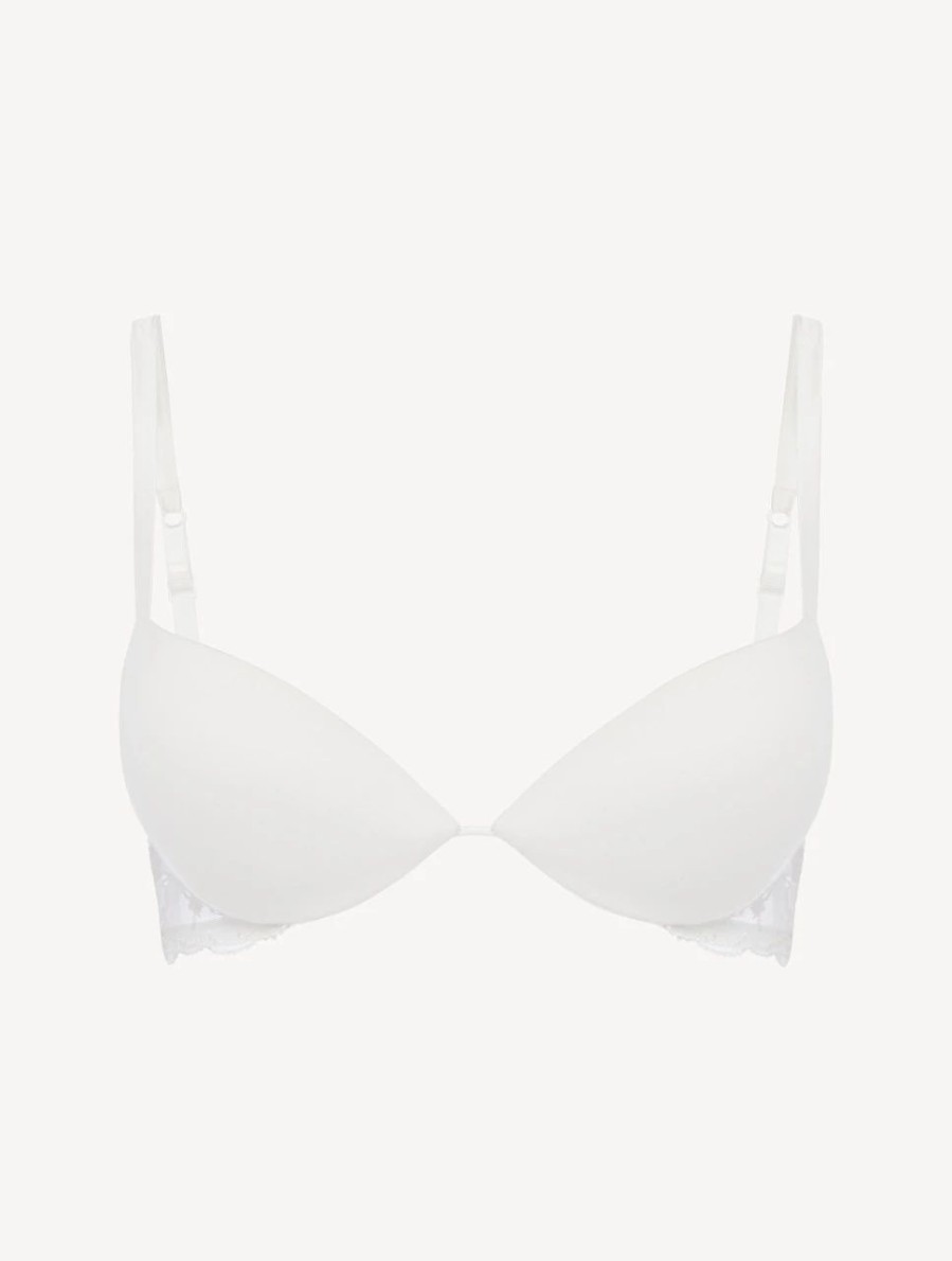 Bras * | Midnight Botanica Push Up Bra In Lys With Embroidered Tulle