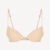 Bras * | Second Skin Latte-Coloured Underwired Padded Push-Up Bra