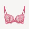 Bras * | Brigitta Wild Orchid Lace Balconette Bra