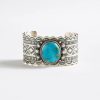 Accessories * | Karen Kane Stone Cuff Bracelet Turquoise