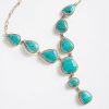 Accessories * | Karen Kane Royston Lariat Necklace Turquoise