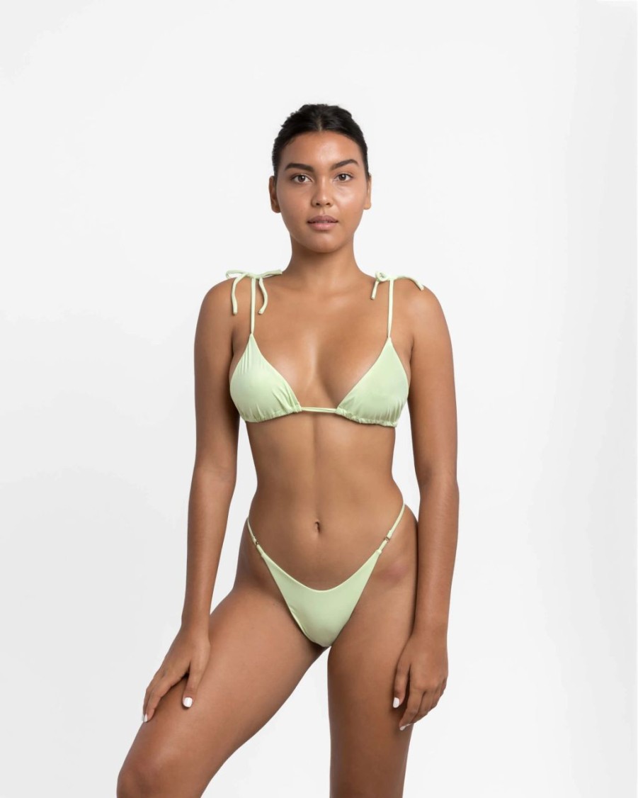 Bottoms * | Sculpt Swim Yorkville Pistachio Bottom