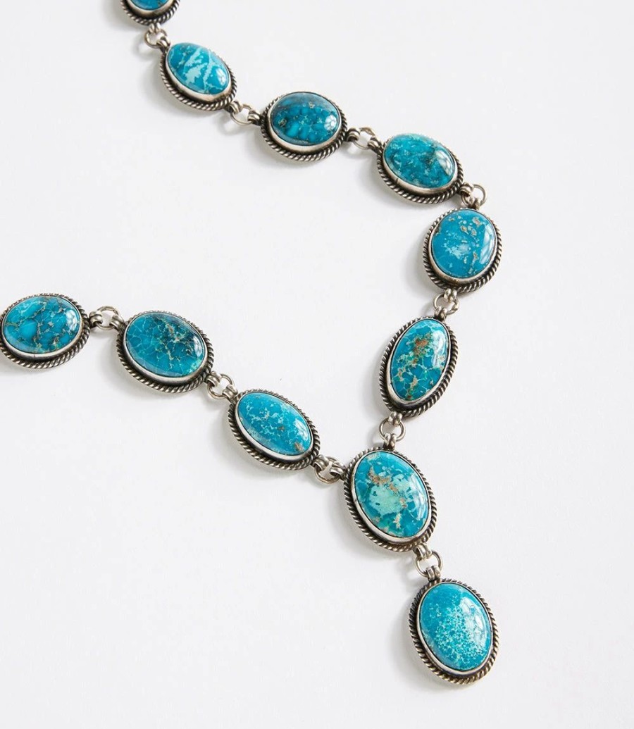 Accessories * | Karen Kane Lariat Necklace Turquoise