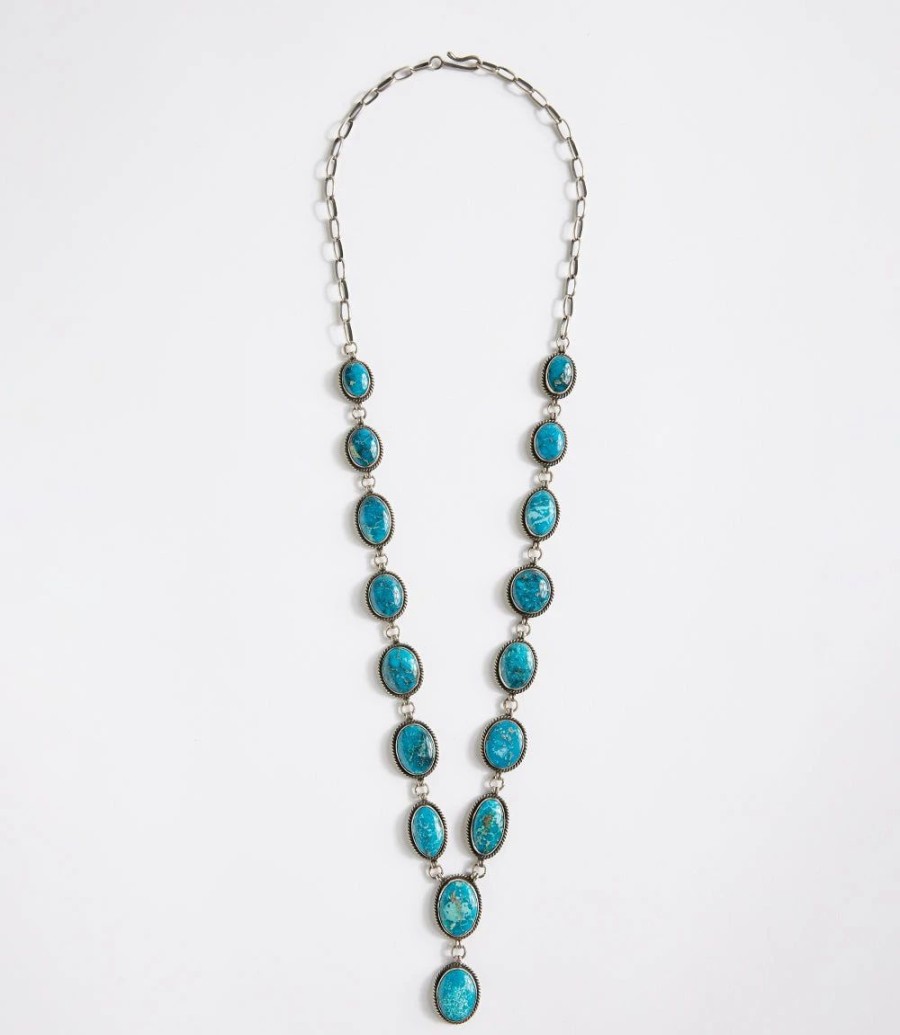 Accessories * | Karen Kane Lariat Necklace Turquoise