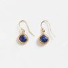 Accessories * | Karen Kane Stone Drop Earrings Lapis