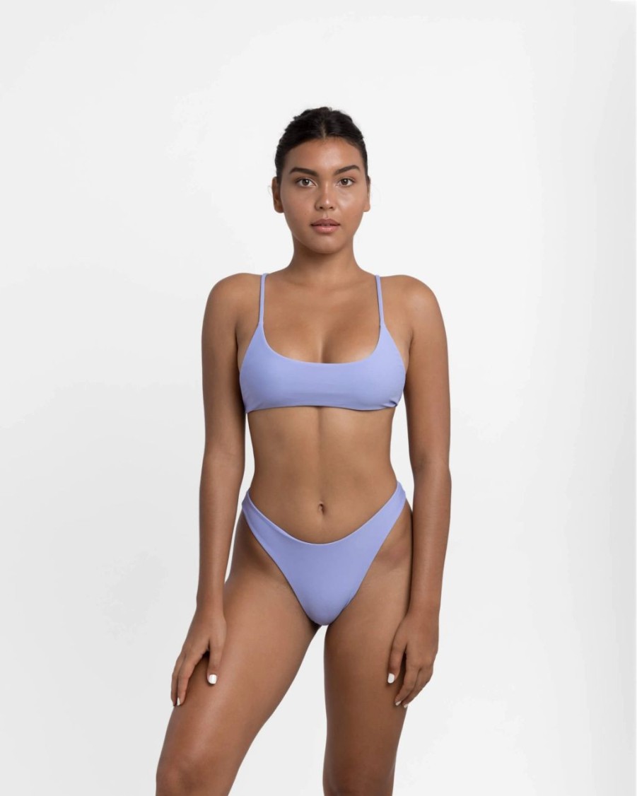 Bottoms * | Sculpt Swim Rosedale Lavender Bottom