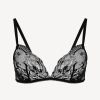 Bras * | Brigitta Black Lace Non-Wired Bra