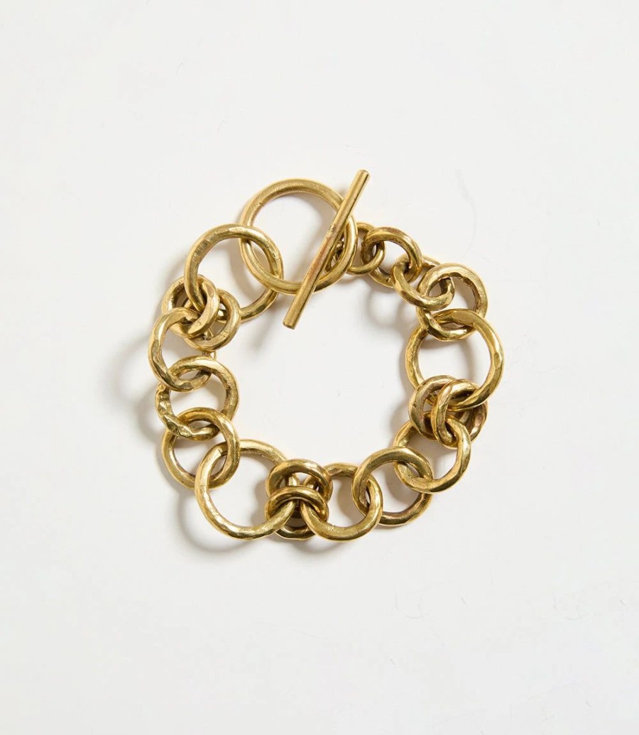 Accessories * | Karen Kane Chain Bracelet Gold