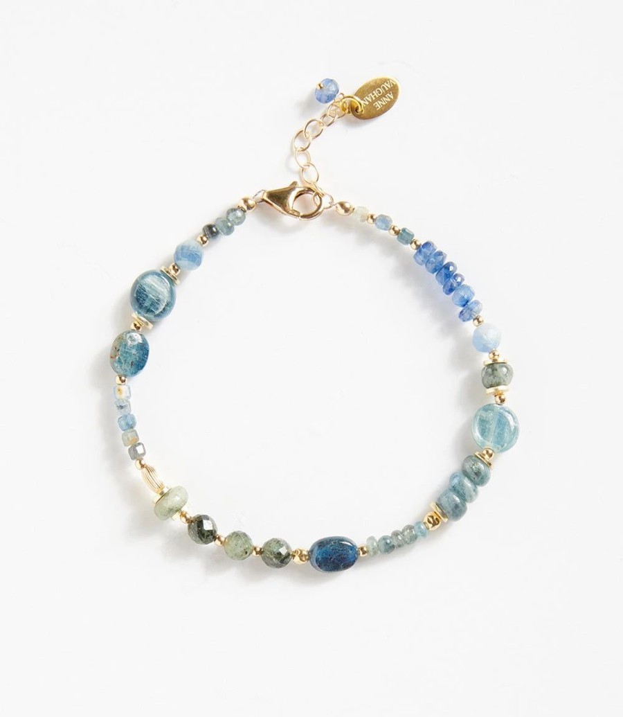 Accessories * | Karen Kane Beaded Kyanite Bracelet Blue