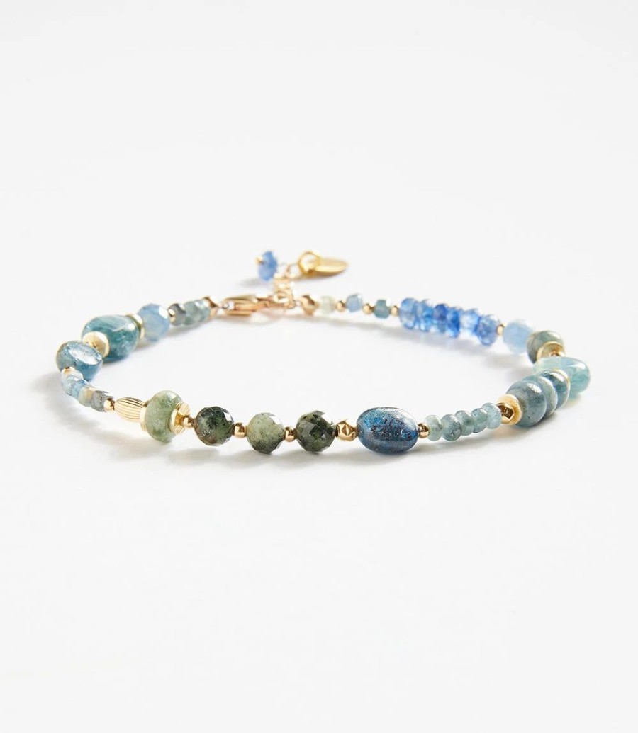 Accessories * | Karen Kane Beaded Kyanite Bracelet Blue