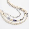 Accessories * | Karen Kane Beaded Multistrand Necklace Blue