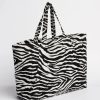 Accessories * | Karen Kane Weekend Tote Bag Zebra