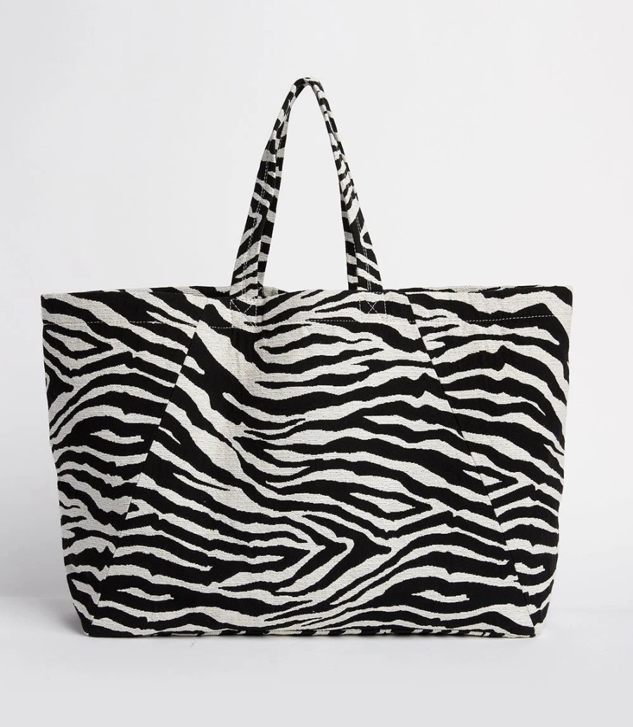 Accessories * | Karen Kane Weekend Tote Bag Zebra