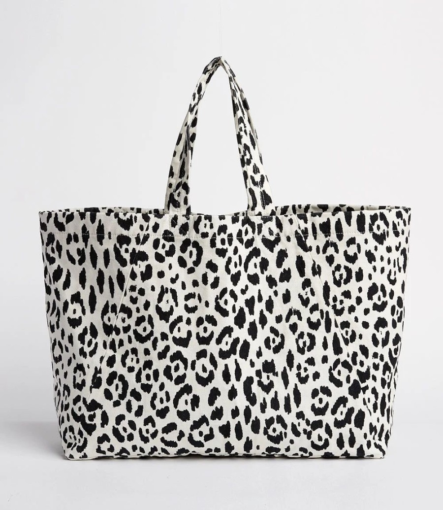 Accessories * | Karen Kane Weekend Tote Bag Leopard