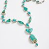 Accessories * | Karen Kane Modern Lariat Necklace Turquoise