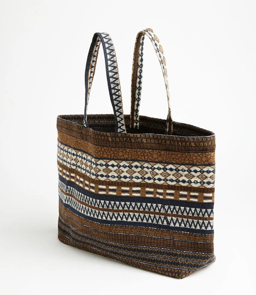 Accessories * | Karen Kane Weekend Tote Bag Brown