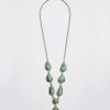 Accessories * | Karen Kane Stone Station Necklace Turquoise