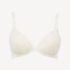 Bras * | Petit Macrame Off-White Macrame Push-Up Bra