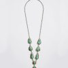 Accessories * | Karen Kane Stone Station Necklace Turquoise