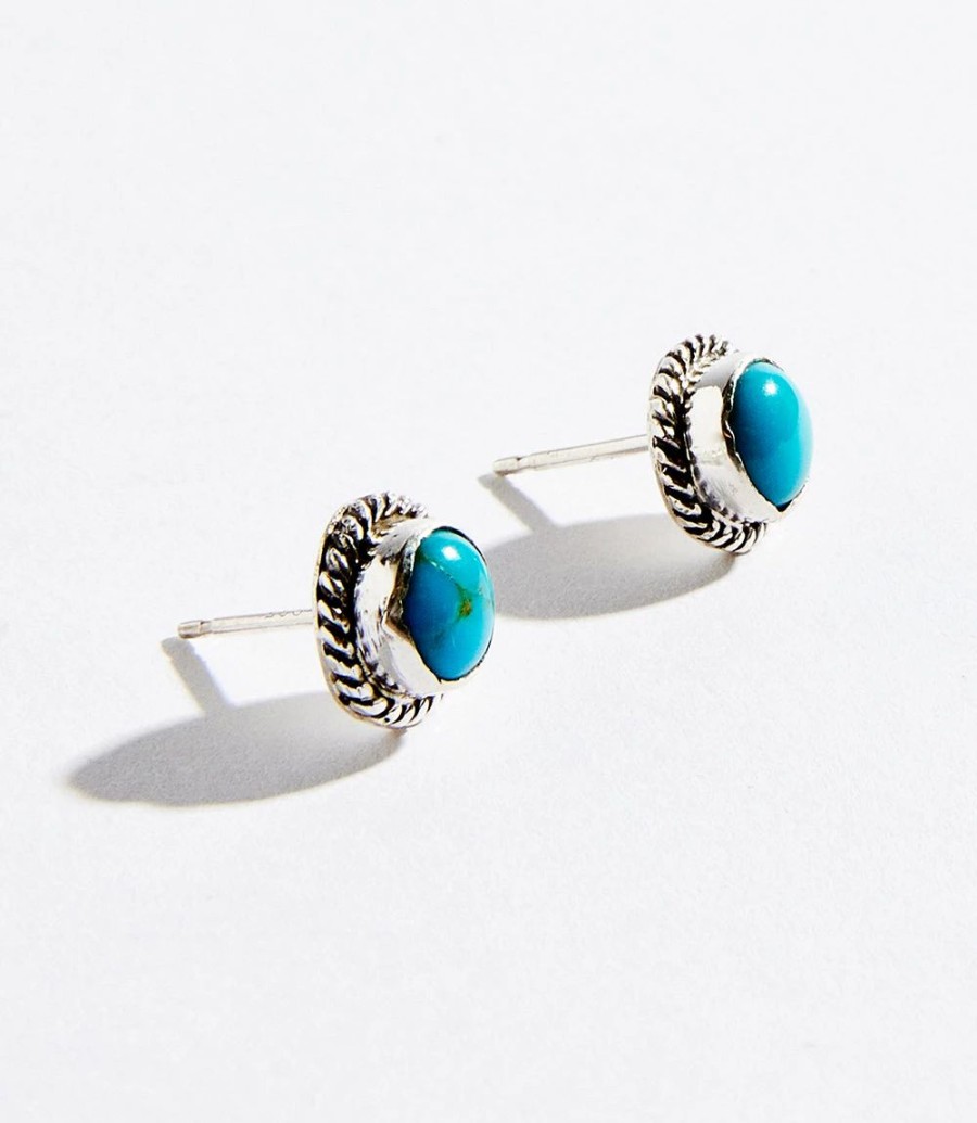 Accessories * | Karen Kane Stud Earrings Turquoise