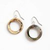 Accessories * | Karen Kane Hoop Earrings Abalone