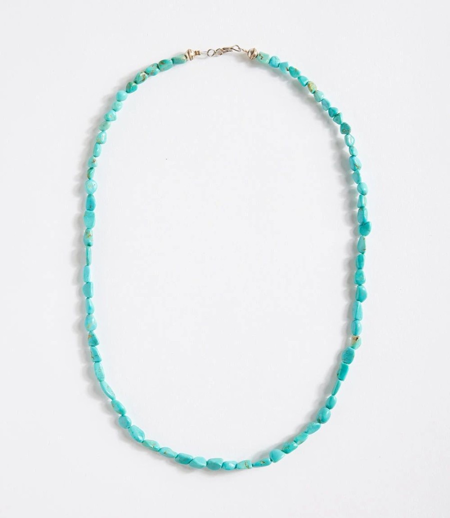 Accessories * | Karen Kane Beaded Necklace Turquoise