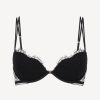 Bras * | Spell On You Push-Up Bra With Lace In Onyx