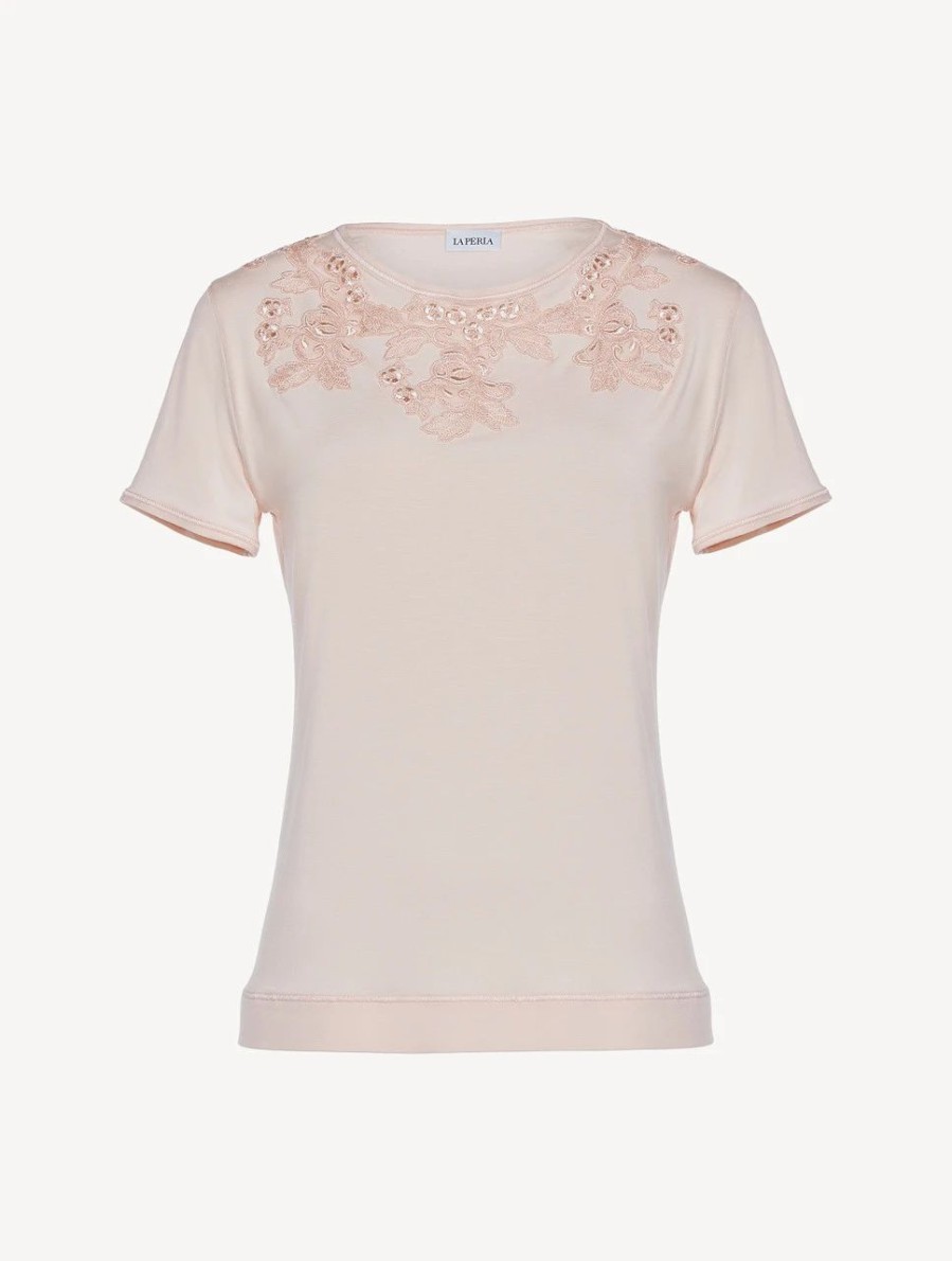 Sleepwear * | Maison@Home T-Shirt In Pink